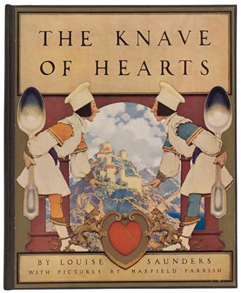 (PARRISH, MAXFIELD.) Saunders, Louise. The Knave of Hearts.